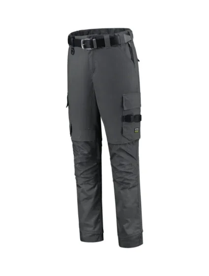 Pracovné nohavice Twill Cordura Stretch unisex pracovné nohavice tmavosivé Pracovné nohavice Twill Cordura Stretch unisex pracovné nohavice tmavosivé
