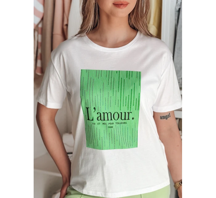 Dámské tričko bílé Dstreet model 21976526 - FashionStreet Dámské tričko bílé Dstreet model 21976526 - FashionStreet