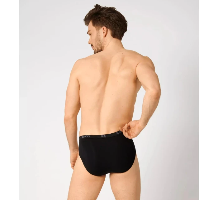 sloggi men Basic Midi 2P - BLACK - SLOGGI BLACK - SLOGGI sloggi men Basic Midi 2P - BLACK - SLOGGI BLACK - SLOGGI