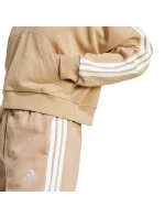 Dámská mikina s kapucí Essentials French Terry Quarter Zip beige model 21730224 - ADIDAS