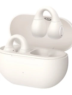 Slúchadlá Baseus Bass 15 Clip Open-Ear Air (biele)