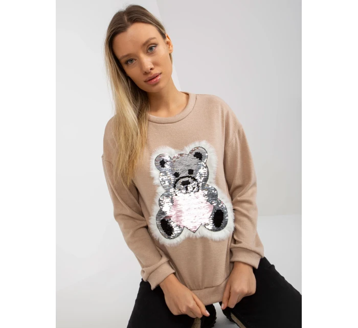 Blúzka LK BZ 509067 1.27 béžová Blúzka LK BZ 509067 1.27 béžová