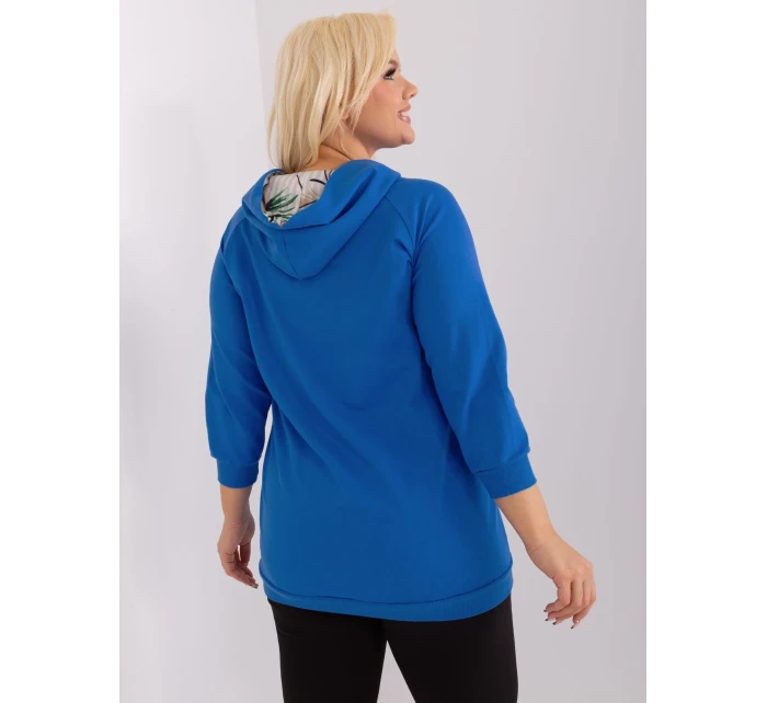 Bluza RV BL model 19394649 ciemny niebieski - FPrice Bluza RV BL model 19394649 ciemny niebieski - FPrice