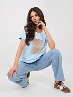 Blúzka RV BZ A1174.91 svetlo modrá