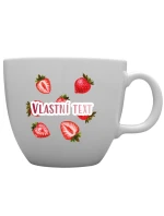 Personalizovaný MEGA XXL keramický hrnek 1000 ml k s ovocem a textem