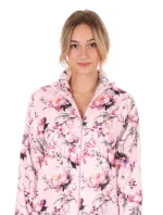 Dámsky župan Toya so zipsom ružový - Vestis