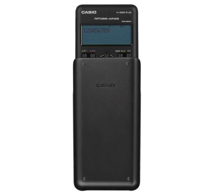 CASIO FX-82ESPLUS-2 VEDECKÁ KALKULAČKA, 252 FUNKCIÍ, 77X162MM, ČIERNA KRABICA
