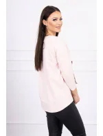 3D halenka pudrově růžová model 18743914 - K-Fashion