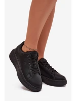 Dámské Tenisky Na Platformě Big Star model 21705695 Černé - Big Star Shoes Dámské Tenisky Na Platformě Big Star model 21705695 Černé - Big Star Shoes