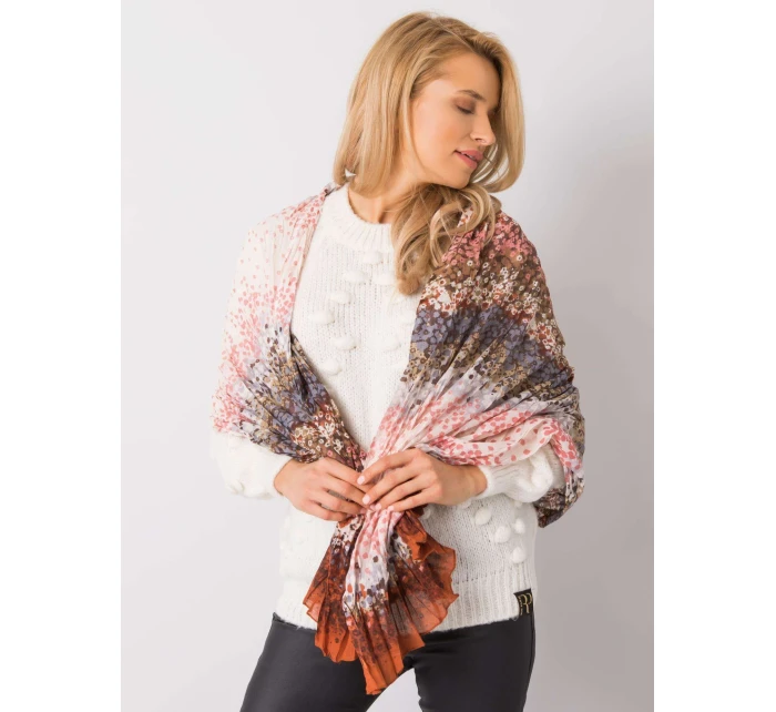 Šatka AT CH 205095 tmavo oranžová