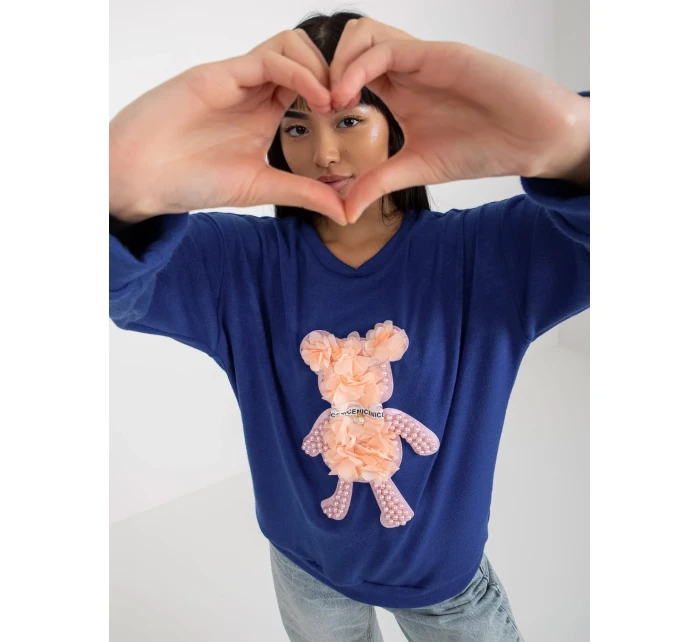 Blúzka LK BZ 509067.15 tmavo modrá