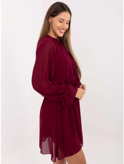 Šaty MI SK A1554.26 bordové