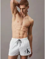 Pánske plavky KM0KM01015 YCD white - Calvin Klein Pánske plavky KM0KM01015 YCD white - Calvin Klein
