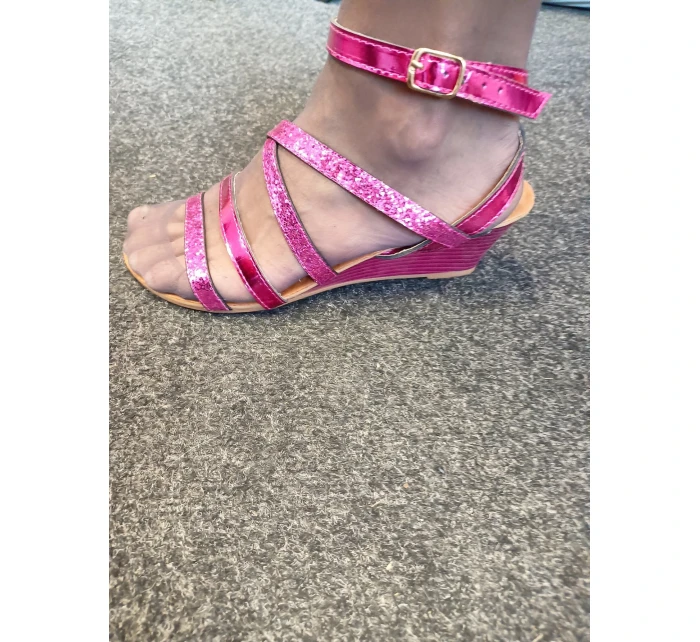 Nio Nio fuchsiové sandále pre ženy - Sweet Shoes Nio Nio fuchsiové sandále pre ženy - Sweet Shoes