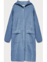 Světle modrý přehoz přes oblečení la s kapucí model 15834364 - S'WEST Světle modrý přehoz přes oblečení la s kapucí model 15834364 - S'WEST