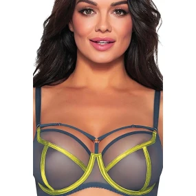 Dámska podprsenka 1923/1 Protea denim - AVA