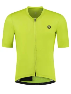 Rogelli pánsky dres DISTANCE limetkovo zelený 2XL