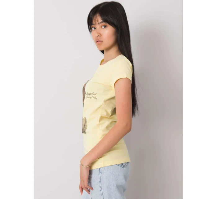 Tričko EM TS ES 21 531.14 svetlo žltá