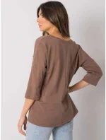 Blúzka RV BZ 7310.58 hnedá Blúzka RV BZ 7310.58 hnedá