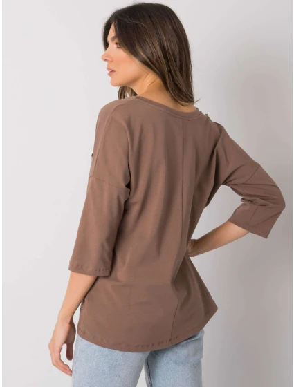 Blúzka RV BZ 7310.58 hnedá Blúzka RV BZ 7310.58 hnedá