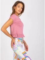 Tričko TW TS 1053.21X tmavo ružová