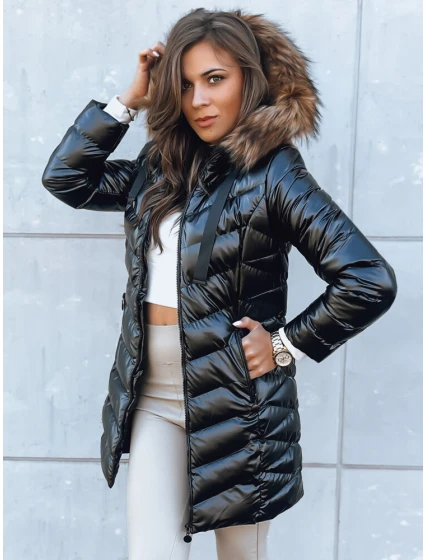 Dámská prošívaná bunda CRYSTAL black Dstreet model 21970630 - FashionStreet Dámská prošívaná bunda CRYSTAL black Dstreet model 21970630 - FashionStreet