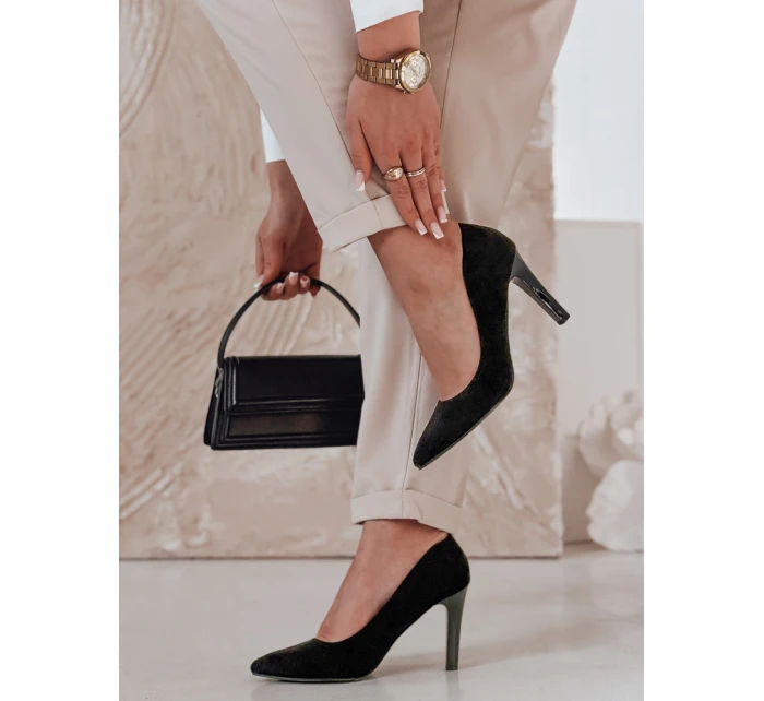 Dámské podpatky černé Dstreet model 21984473 - FashionStreet
