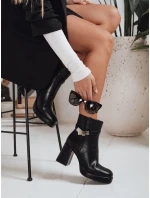 Dámské zateplené boty černé Dstreet model 21994286 - FashionStreet