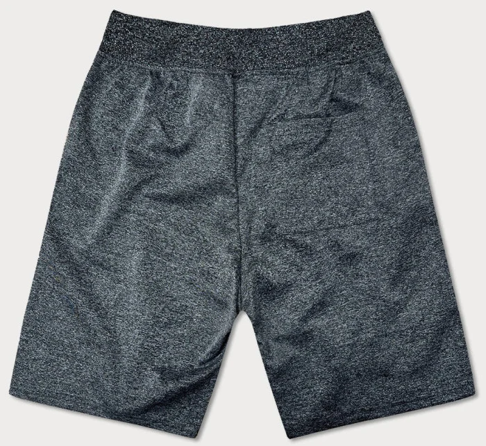 Tmavosivé pánske kraťasy s potlačou (8K1120-5) Tmavosivé pánske kraťasy s potlačou (8K1120-5)