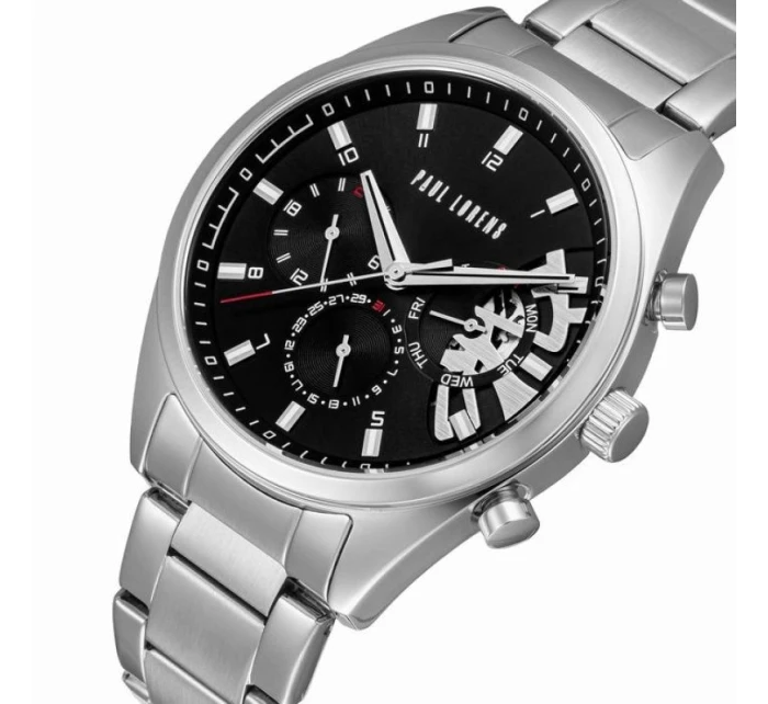 Pánske hodinky PAUL LORENS PL20003B-1C1 + BOX Pánske hodinky PAUL LORENS PL20003B-1C1 + BOX