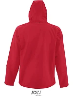 SOL'S Men Pánská 3-vrstvá softshellová bunda s kapucí pepper red model 22523687 SOL'S Men Pánská 3-vrstvá softshellová bunda s kapucí pepper red model 22523687