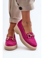 Semišové Dámské Mokasíny S Ozdobou model 21652588 - Zazoo