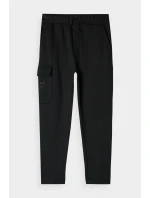 Chlapecké Kalhoty Černé model 21673411 - 4F Chlapecké Kalhoty Černé model 21673411 - 4F
