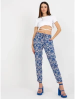 Dámske nohavice D73770M61869J tmavo modré - FPrice