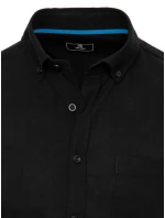 Pánské tričko s krátkým rukávem černé Dstreet model 21969040 - FashionStreet Pánské tričko s krátkým rukávem černé Dstreet model 21969040 - FashionStreet