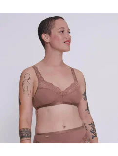 Dámska podprsenka Romance SI - BROWN - hnedá 1141 - SLOGGI