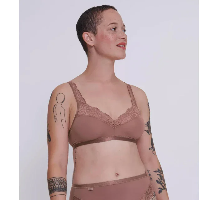 Dámska podprsenka Romance SI - BROWN - hnedá 1141 - SLOGGI