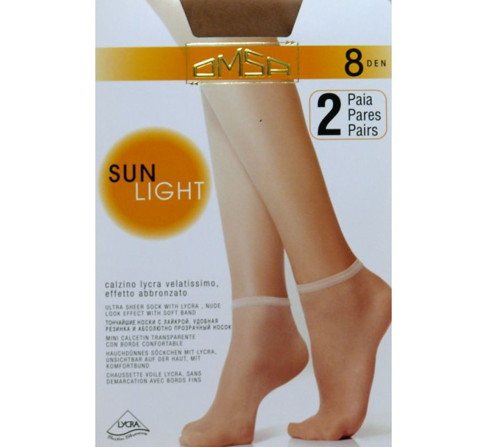 Dámske ponožky Omsa | Sun Light 8 deň A`2