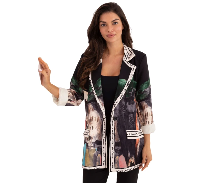 Marynarka IT MA model 21393109 czarny - FPrice