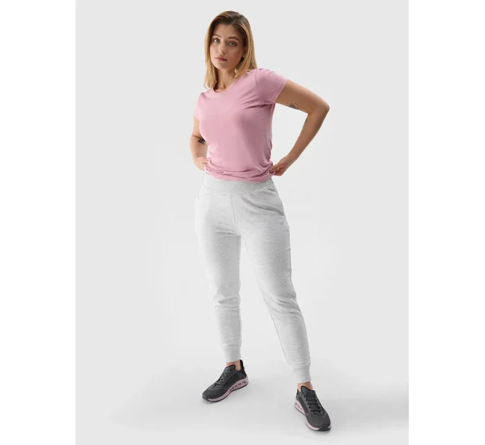 Dámske tepláky jogger 4F - sivé