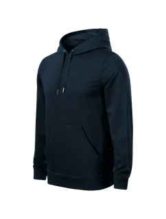 Break pánska mikina s kapucňou námornícka modrá