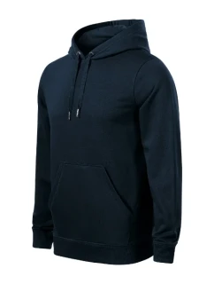 Break pánska mikina s kapucňou námornícka modrá