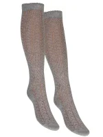 Dámske vzorované bavlnené podkolienky