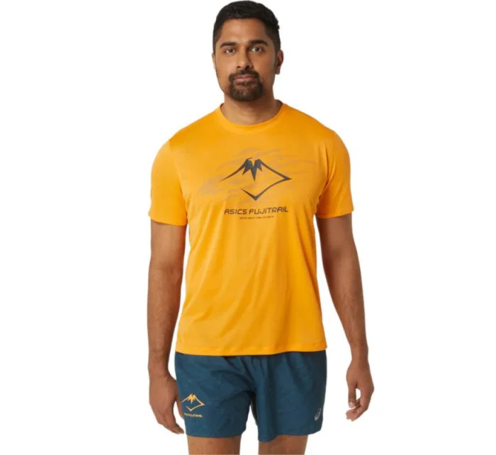 Pánske tričko Asics Fujitrail Logo SS Top M 2011C981-800