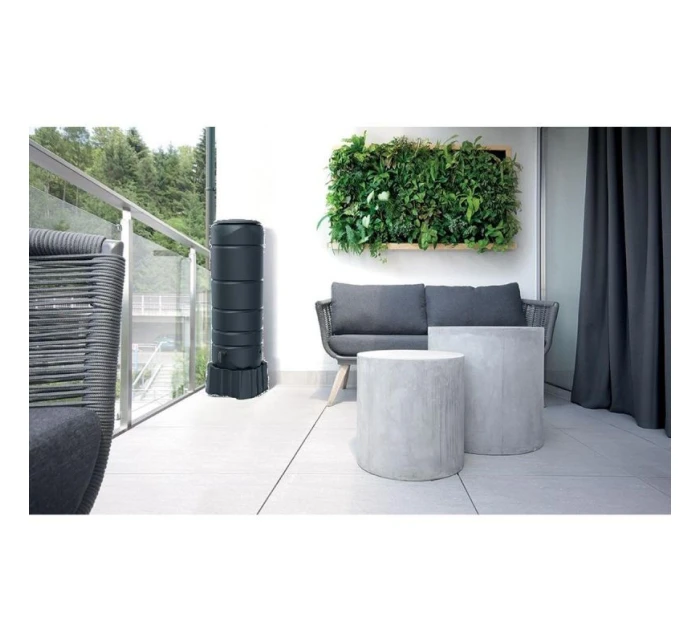 Nádrž na dažďovú vodu SET 110L VUELTA ANTRACITE detské