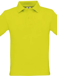 B&C Safran /kids Detské polo tričko z piké 01.0486 pixel lime