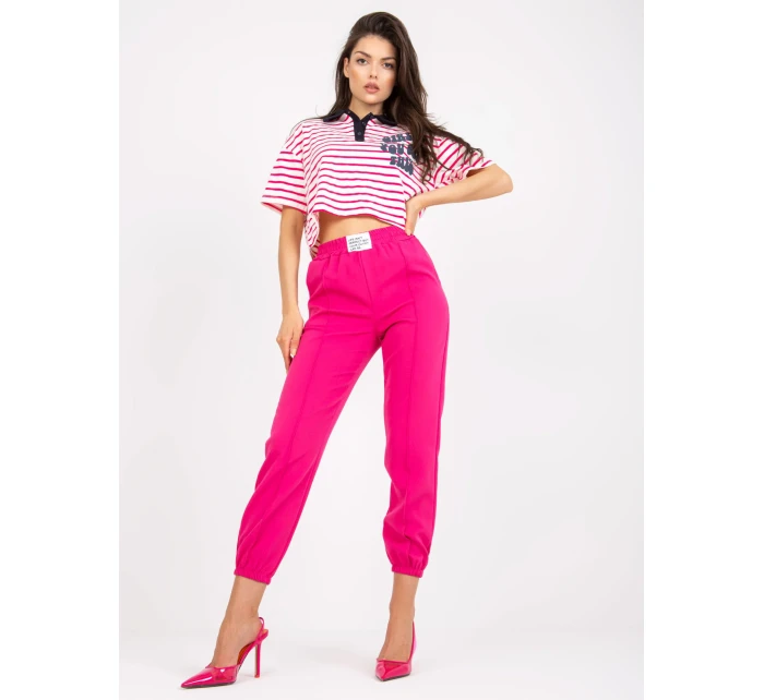 DHJ SP 15832 nohavice.64 fuchsií