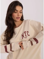 Mikina MJ BL H2496.27 béžová Mikina MJ BL H2496.27 béžová