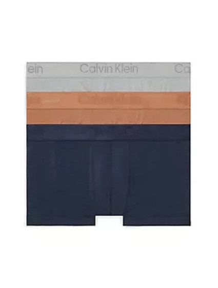 Pánska spodná bielizeň LOW RISE TRUNK 3PK 000NB3651AMGW - Calvin Klein