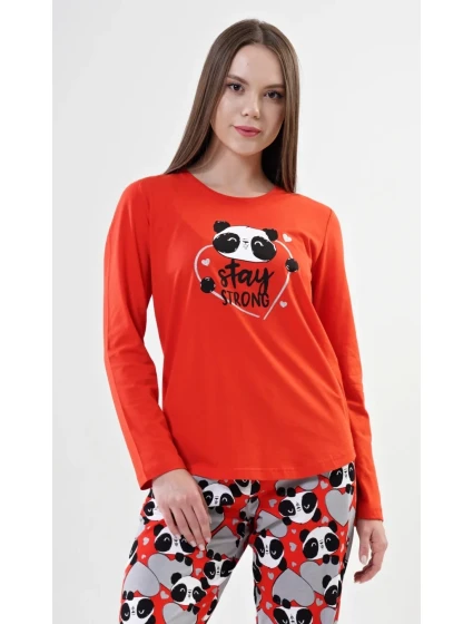 Dámské pyžamo dlouhé model 18316498 - Vienetta Secret